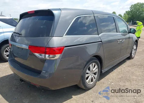 2014 Honda Odyssey Ex-L from USA, damaged, VIN 5FNRL5H64EB089875